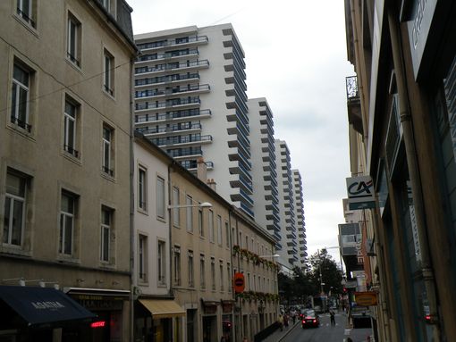  immeubles modernes avec grands balcons, quartier Saint-Sébastien